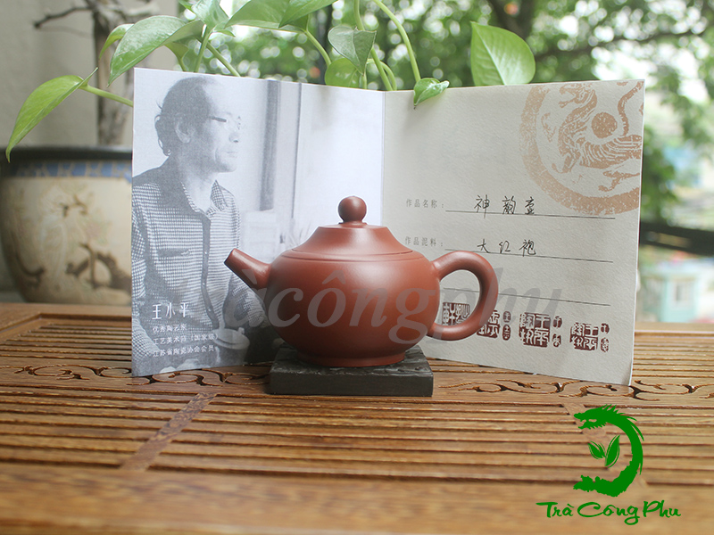 Ấm tử sa thủy bình biến thể đại hồng bào ATS914B